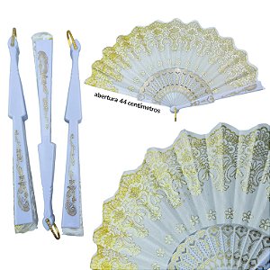 LEQUE P - DETALHES DOURADOS - UNIDADE