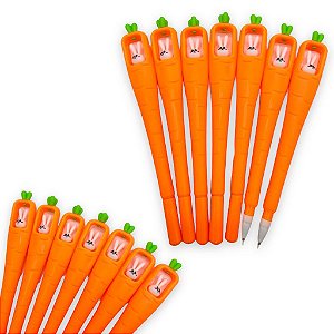 CANETA CENOURA COM COELHO