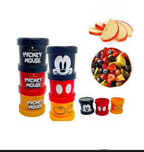 PORTA SNACKS/ CONDIMENTOS MICKEY