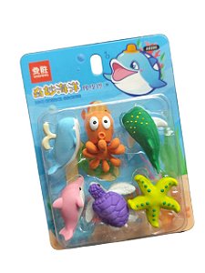 CARTELA BORRACHA FUNDO MAR UN