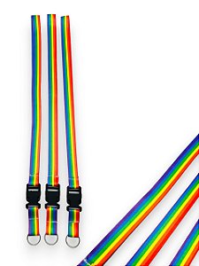 3 CORDÕES ARCO IRIS