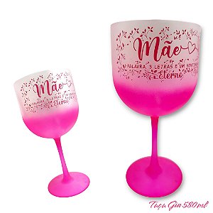 TAÇA JATEADA GIM - PLASTICO