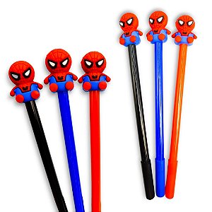 CANETA HOMEM ARANHA BABY( SELECIONAR QUANTIDADE)