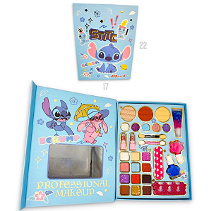 PALETA DE MAQUIAGEM STITCH AZUL
