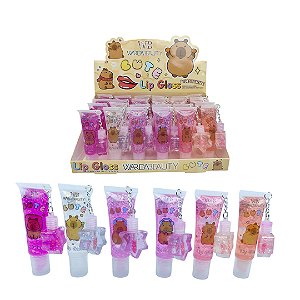 GLOSS COM PINGENTINHO CAPIVARA