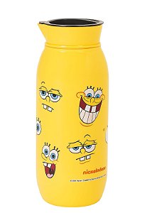 JARRA PLÁSTICA 1400 ML COM TAMPA BOB ESPONJA