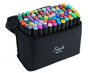 CANETA TOUCH 80 CORES