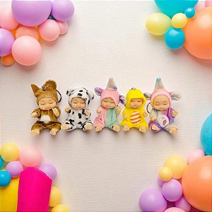 CHAVEIRO MINI BEBE REBORN FOFOLETES - UNIDADE MODELOS DIVERSOS
