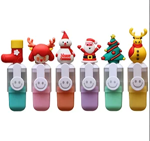 MARCA TEXTO NATAL - 6 CORES