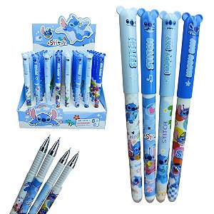 CANETA APAGAVEL STITCH ORELHINHA SELECIONAR QUANTIDADE)