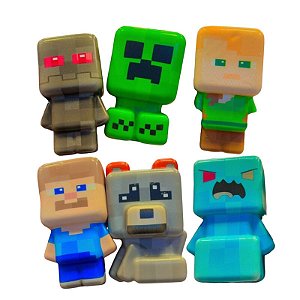 SQUISHY DE APERTAR MINECRAFT - MODELOS DIVERSOS - UNIDADE