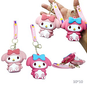 PORTA NIQUEL SILICONE MY MELODY - UNIDADE MODELOS DIVERSOS