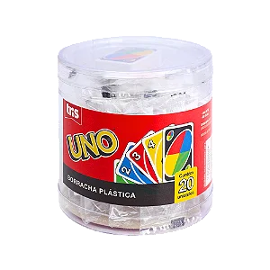 BORRACHA UNO - POTE 20  PEÇAS