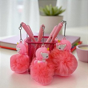 CANETA  POMPOM UNICORNIO