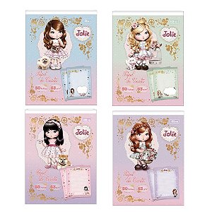 Bloco Papel de Carta Jolie 177x240mm 50 Folhas