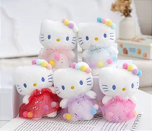 CHAVEIRO PELUCIA HELLO KITTY BAILARINA - UNIDADE CORES DIVERSAS