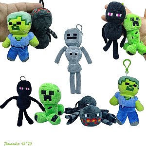 CHAVEIRO DE PELUCIA MINECRAFT