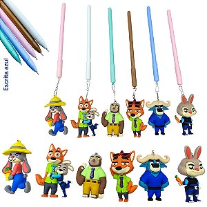 CANETA PINGENTE ZOOTOPIA 2 - SELECIONAR QUANTIDADE