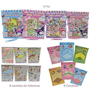 TENDÊNCIA TIK TOK - BLOCO CENARIO SANRIO MELODY E KUROMI