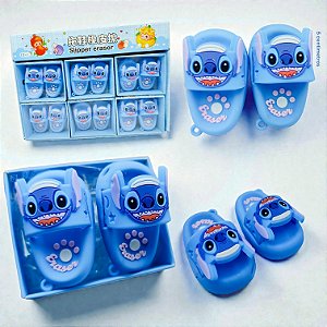 CAIXA BORRACHA CHINELINHO STITCH