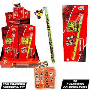 BLISTER CANETA COM CHAVEIRO SURPRESA ENALDINHO