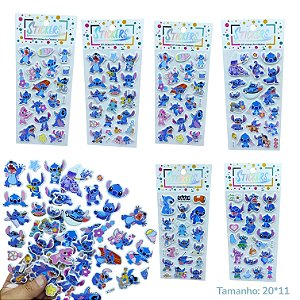 ADESIVOS ALMOFADINHA STITCH - CARTELA