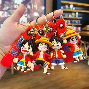 CHAVEIRO ONE PIECE/ LUFFY UN - MODELOS DIVERSOS