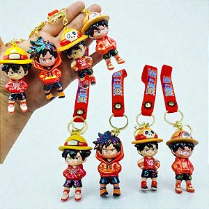 CHAVEIRO ONE PIECE/ LUFFY BRILHANTE - UN - MODELOS DIVERSOS