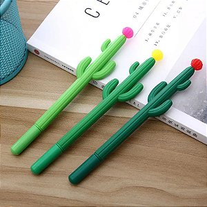 CANETA  CACTO LUXO