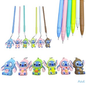 CANETA PINGENTE GRANDE STITCH DE PIJAMA