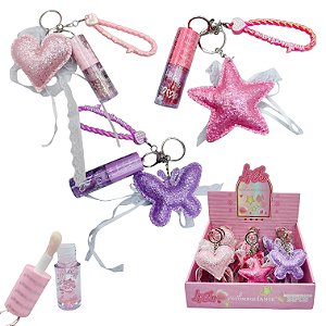 GLOSS CHAVEIRO RENDA FRU FRU - UNIDADE