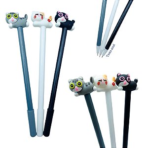 CANETA GATINHO DEITADO