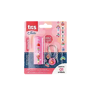 Grampeador Mini Munch Holic Charm - Com Chaveiro - Nº 10 - 20 Folhas -C/ 100 Grampos