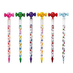 JOGO DE CANETAS CANDY 6 CORES- FF8038