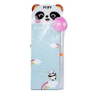 KIT BLOCO DE ANOTACOES PANDA- FF7039