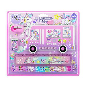KIT UNICORNIO HAPPY 6 PECAS- FF6194