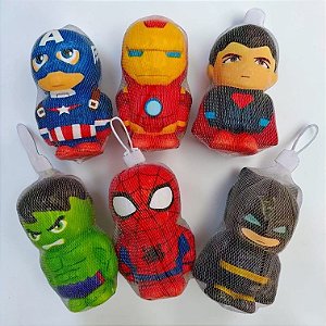 SQUISHY HEROIS - UN - MODELOS DIVERSOS