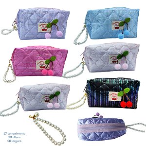 NECESSAIRE MATELASSE CEREJINHA - UN - CORES DIVERSAS