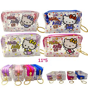 Porta Moeda Vinil Hello Kitty Colorido - UN