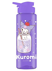 Garrafa Squeeze Kuromi 750 ml Lilás