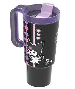 Copo tumbler Plastico Forte 650ml - KUROMI