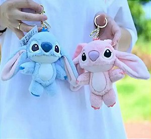 CHAVEIRO DE PELUCIA STITCH - SELECIONAR MODELO - UNIDADE