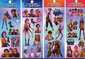 Adesivos guerreiras k-pop unidade