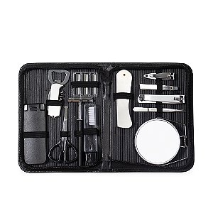 KIT VIAGEM MASCULINO 12 PEÇAS