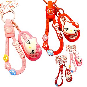 CHAVEIRO CHINELINHO HELLO KITTY - UN