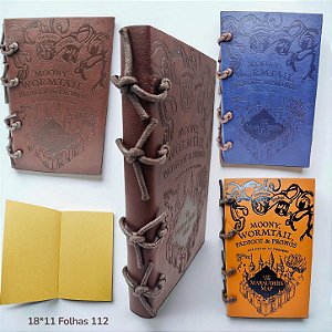 CADERNO MAPA MAROTO HARRY POTTER - UN CORES DIVERSAS