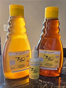 Kit Mel de Europa - 3 x 500g + 1 própolis 30 ml de brinde