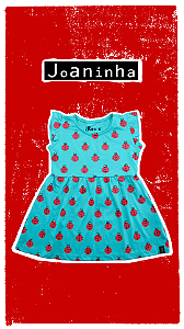 vestido joaninha