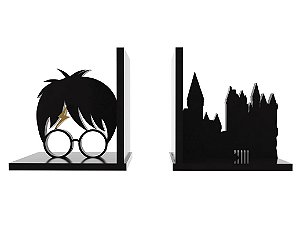 Aparador de Livros Harry Potter Hogwarts