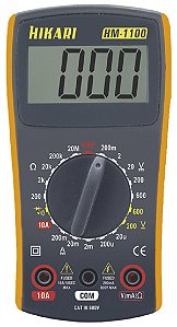 Multímetro Digital Hikari Hm-1100 Profissional Visor Lcd